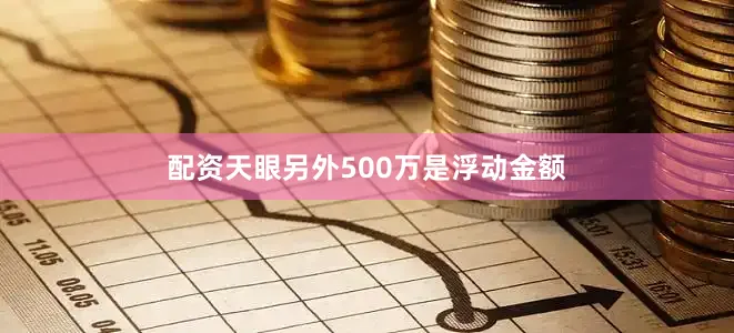 配资天眼另外500万是浮动金额